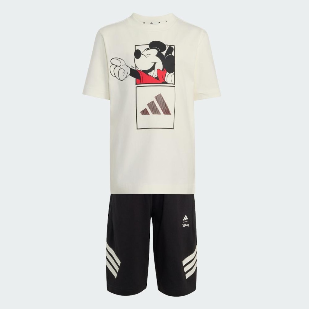 Imagem 2 do produto Conjunto Camiseta adidas + Bermuda Disney Mickey Mouse Infantil