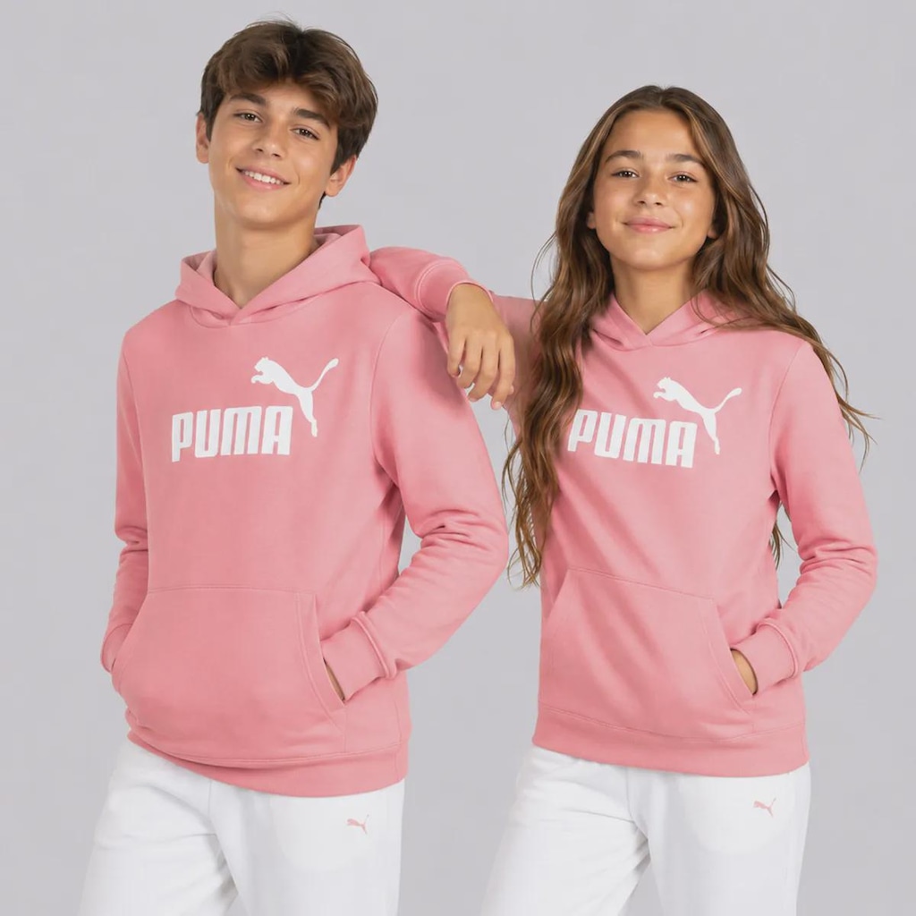 Imagem 4 do produto Blusão de Moletom Puma Ess No.1 Logo Hoodie Infantil