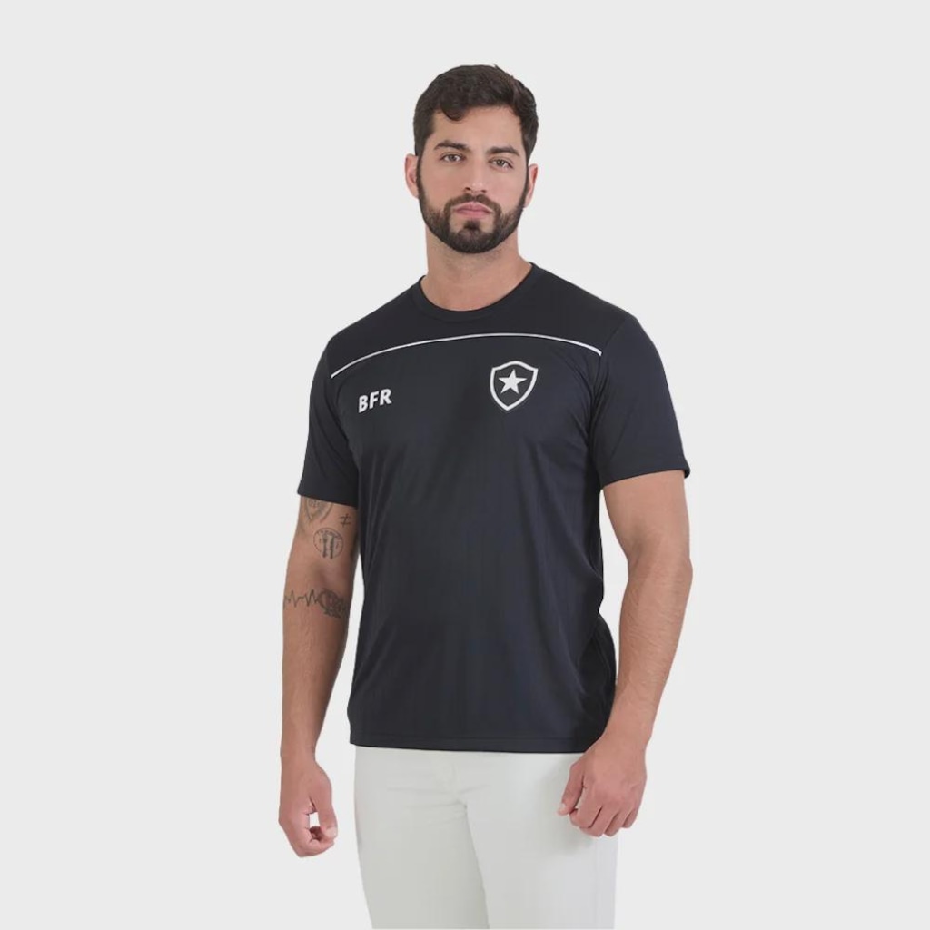 Imagem 3 do produto Camiseta do Botafogo Fogo Braziline - Masculina