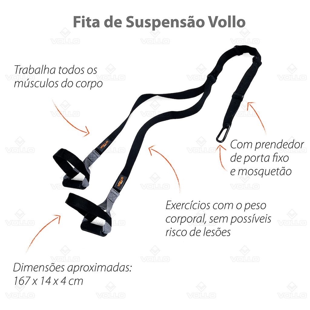 Imagem 5 do produto Fita de Suspensão TRX Vollo