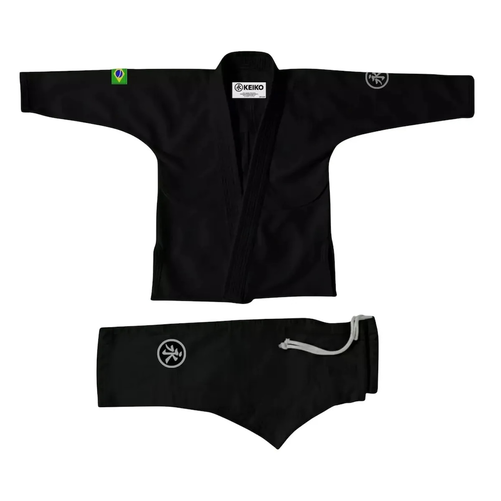 Imagem 3 do produto Kimono Trançado Keiko Jiu-Jitsu - Infantil