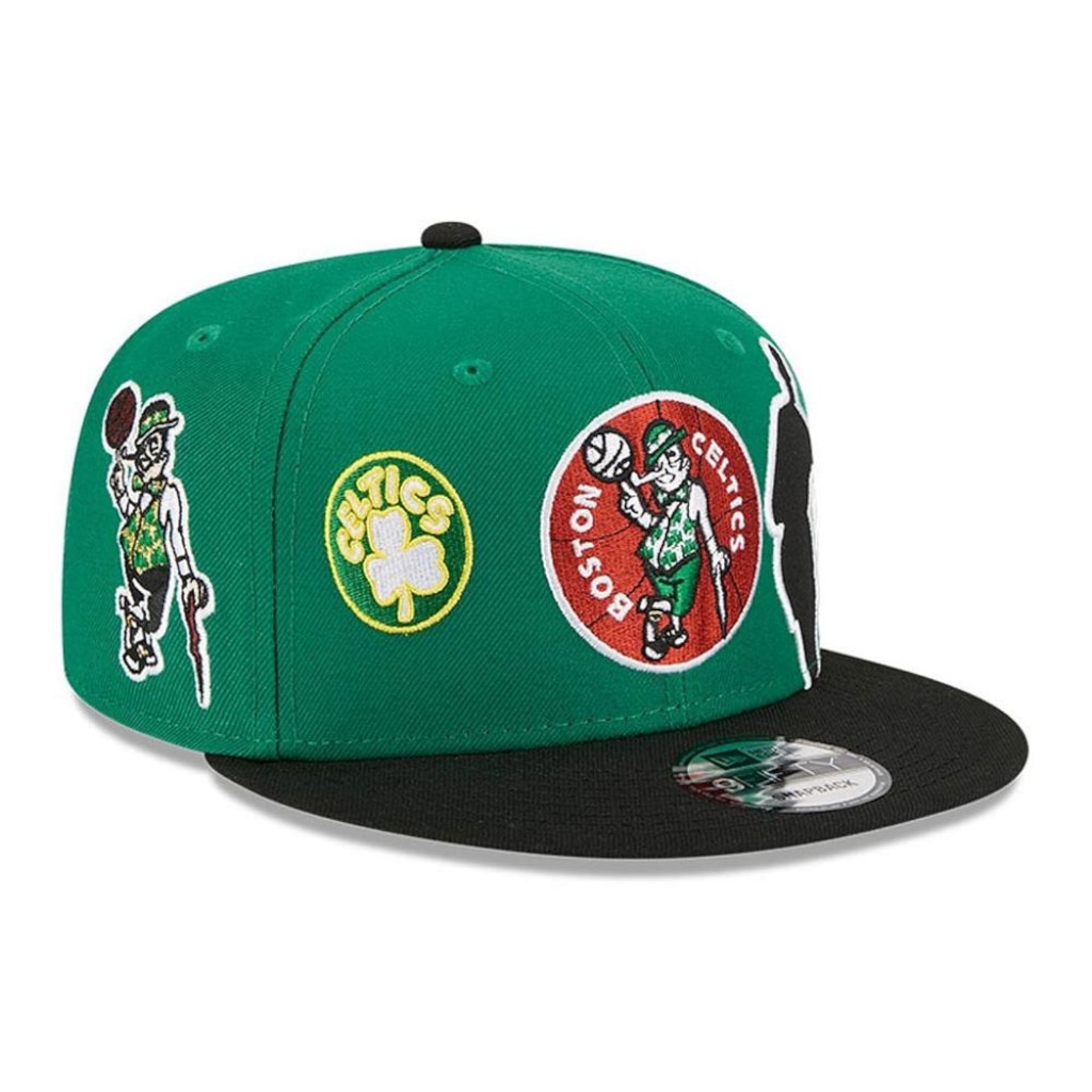Imagem 3 do produto Boné Adulto New Era 950 Boston Celtics Aba Reta