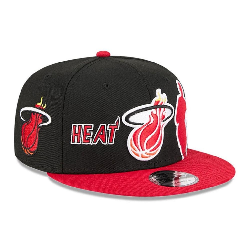 Imagem 3 do produto Boné Adulto New Era 950 Miami Heat Aba Reta