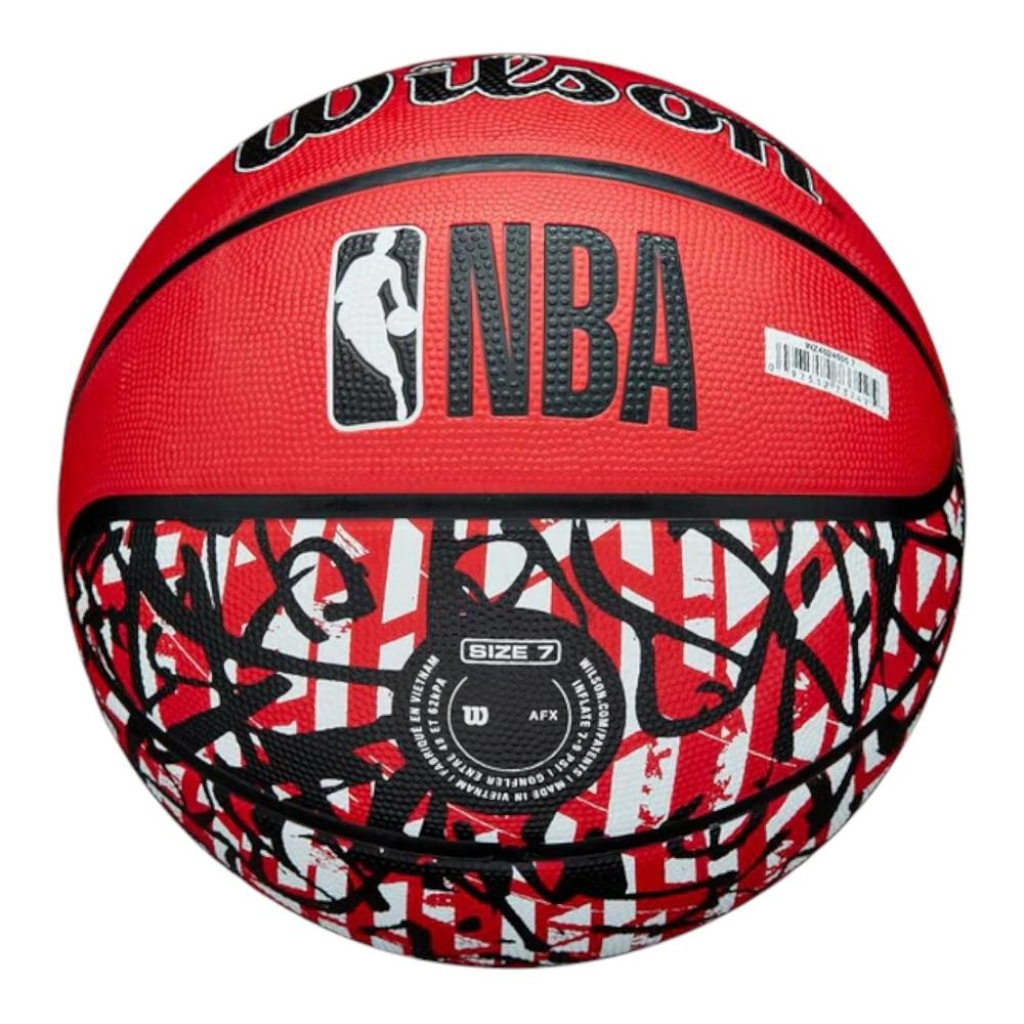 Imagem 2 do produto Bola de Basquete Wilson Team Graffiti Chicago Bulls