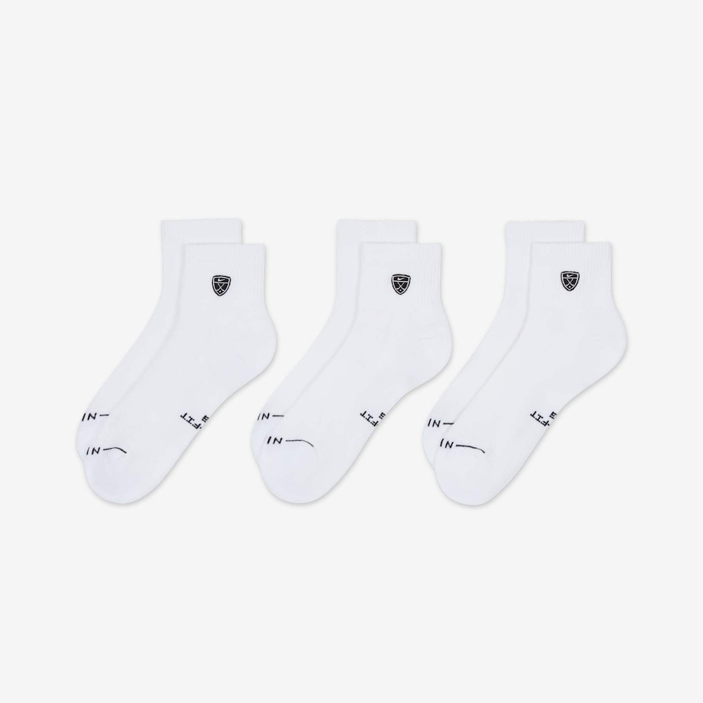 Imagem 2 do produto Kit 3 Pares de Meia Nike Everyday Elevated Golf Unissex
