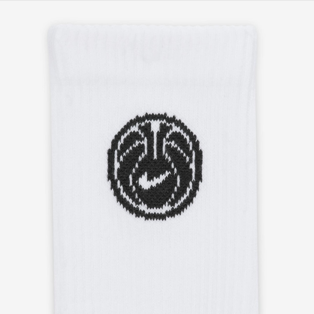 Imagem 4 do produto Kit 3 Pares de Meia Nike Everyday Elevated Crew Basketball Unissex