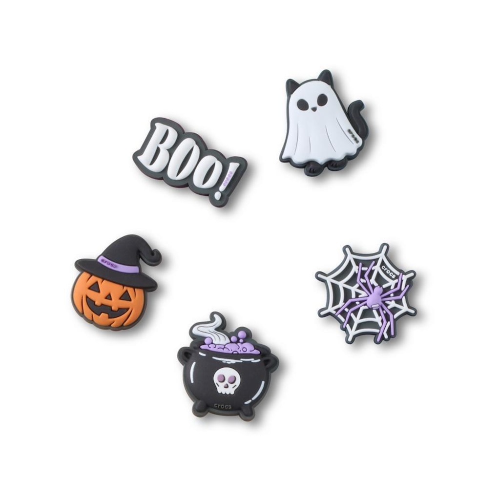 Imagem 2 do produto Jibbitz™ Halloween Pack Com 5 Peças Único - Unissex
