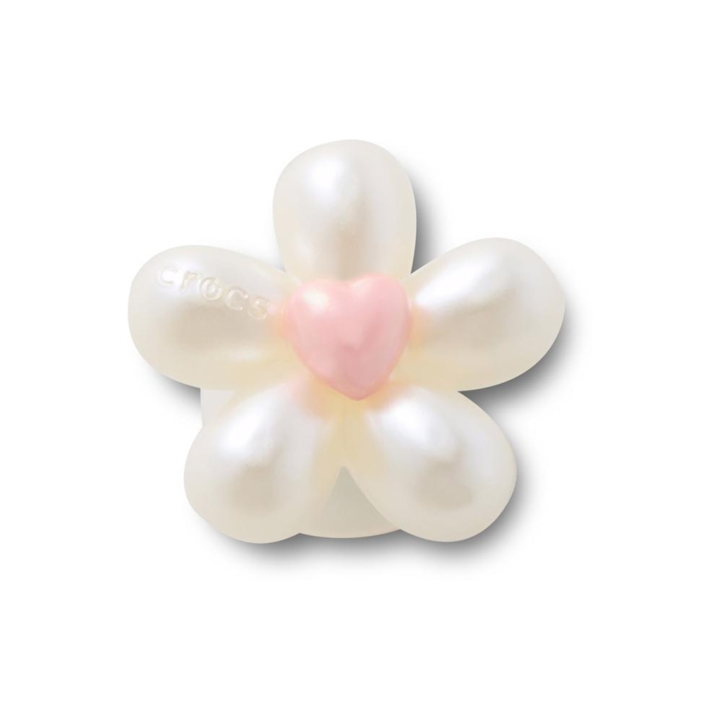 Imagem 2 do produto Jibbitz™ Flor de Pérolas Com Coração Único - Unissex