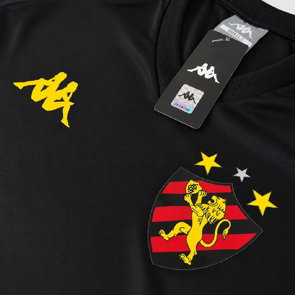 Imagem 3 do produto Cropped do Sport Recife Kappa 2026 Supporter Wavex - Feminino