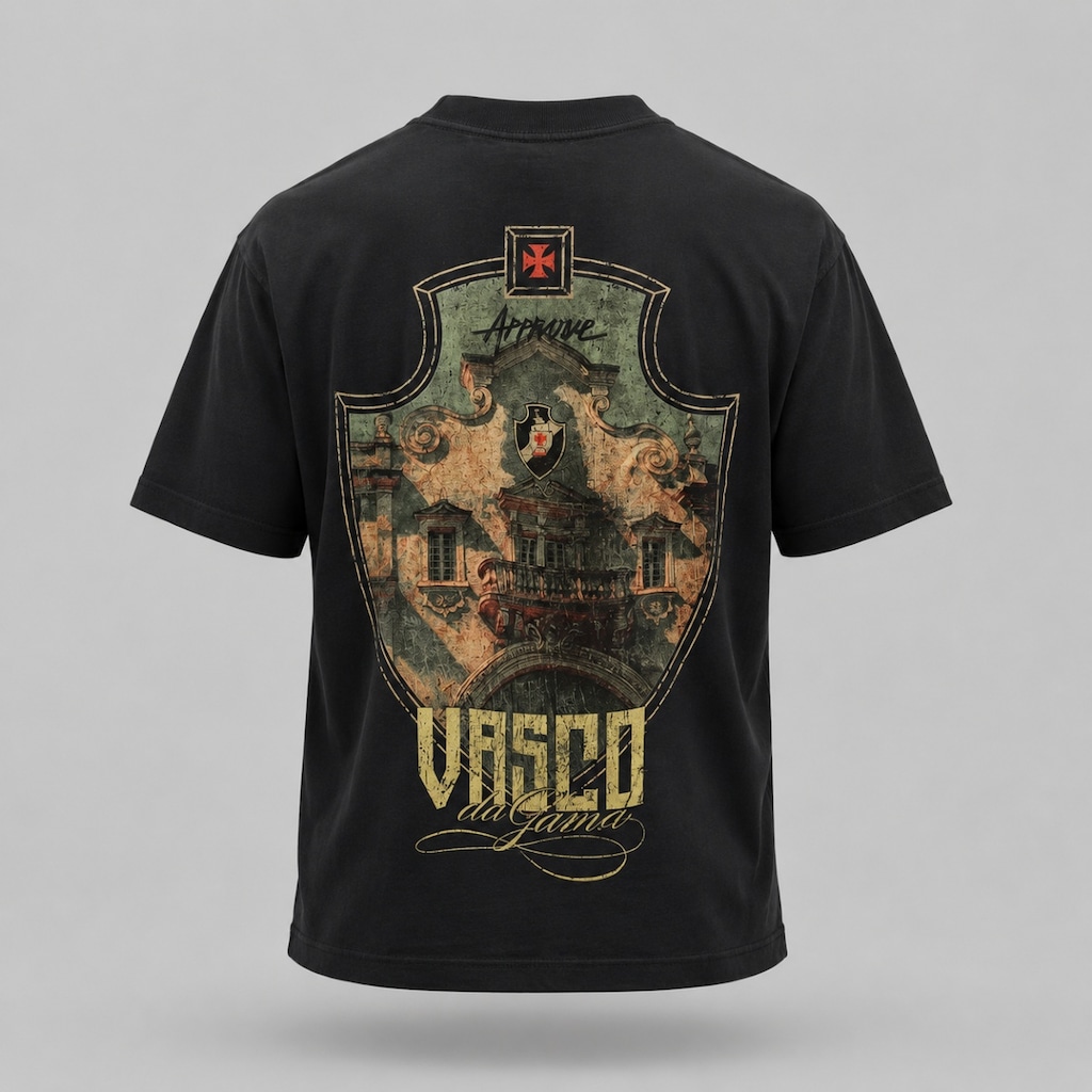 Imagem 4 do produto Camisa do Vasco da Gama Approve Huge III São Januário - Masculina