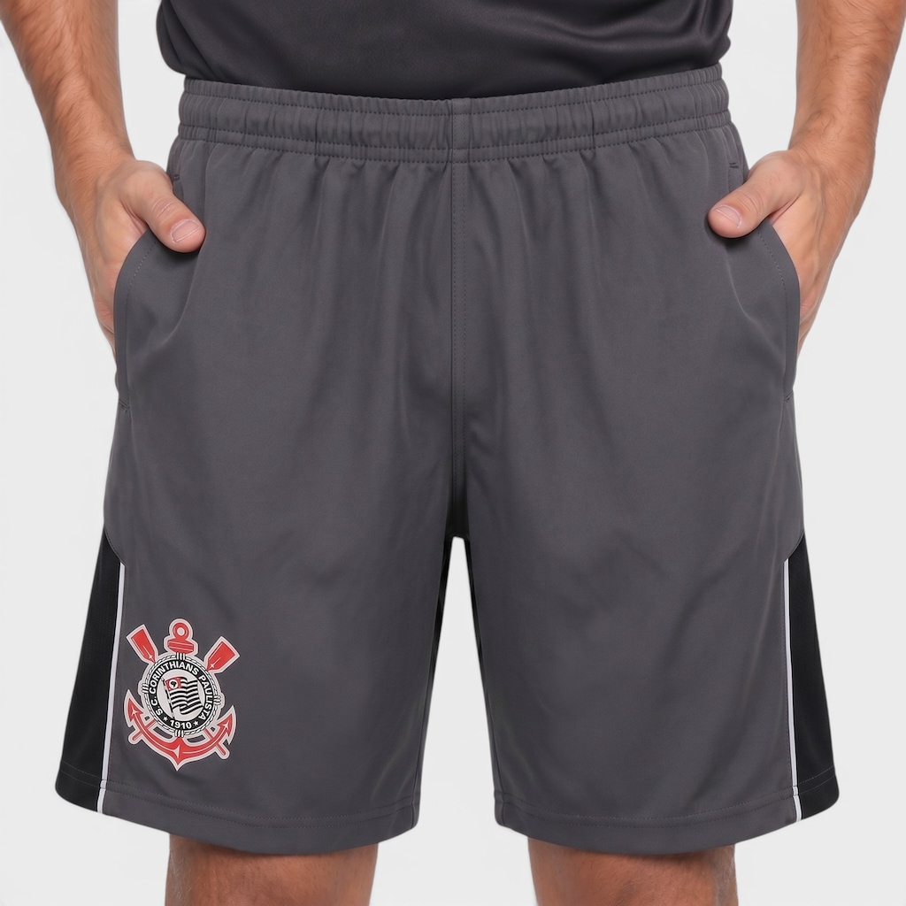 Imagem 2 do produto Bermuda do Corinthians Padrão Braziline - Masculina