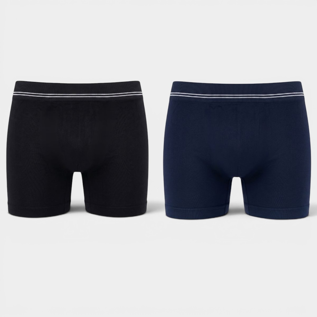 Imagem 4 do produto Kit 2 Cuecas Boxer Lupo Microfibra - Adulto