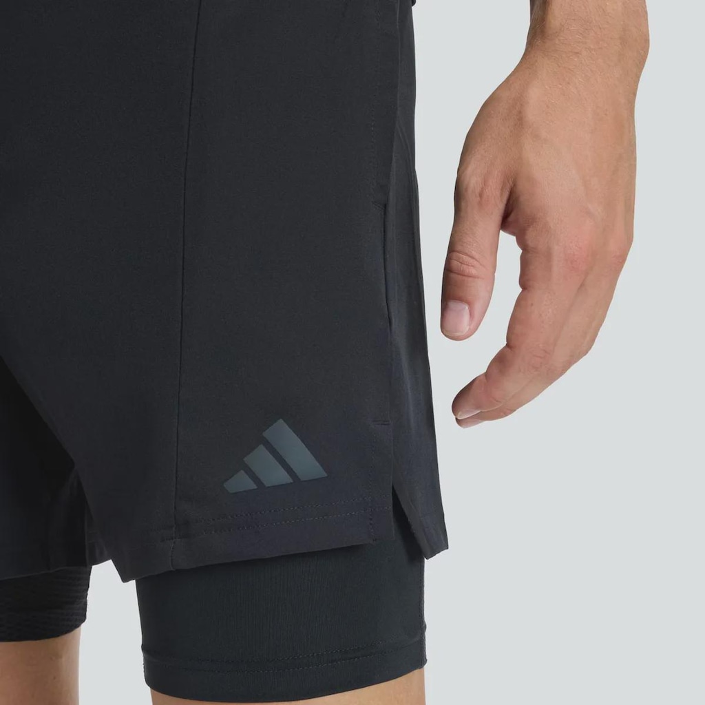 Imagem 4 do produto Short Adidas D4T Workout 2 em 1 Masculino