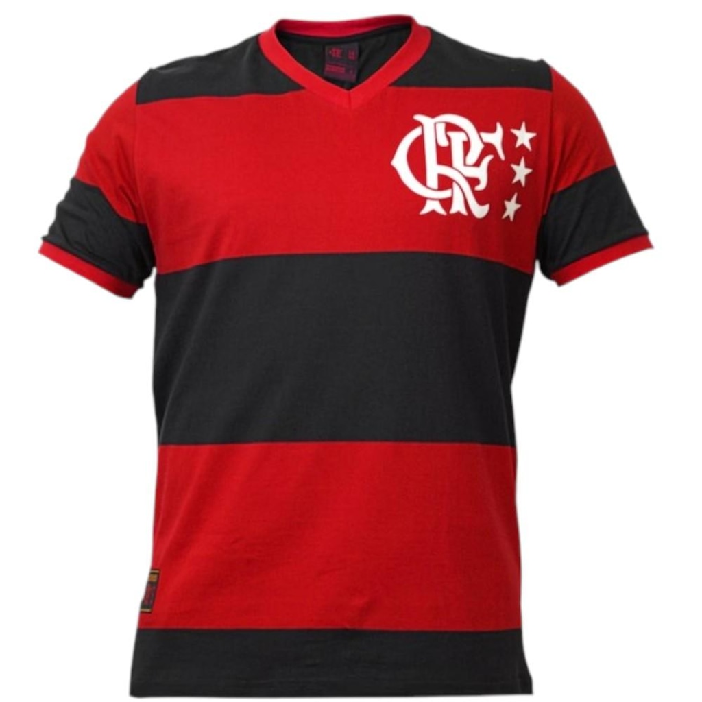 Imagem 3 do produto Camisa do Flamengo Retrô Libertadores 1981 Braziline - Masculina