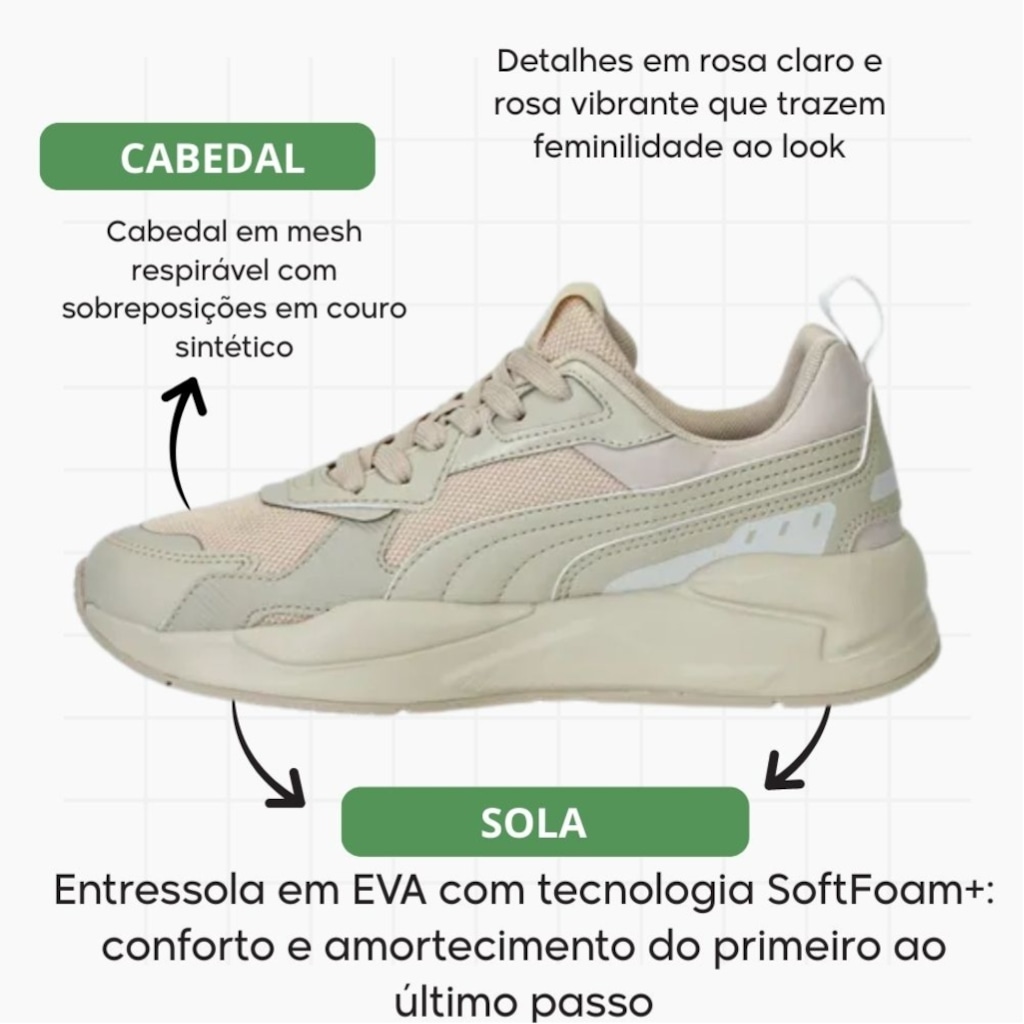 Imagem 5 do produto Tênis Masculino Puma X-Ray 3 Bdp