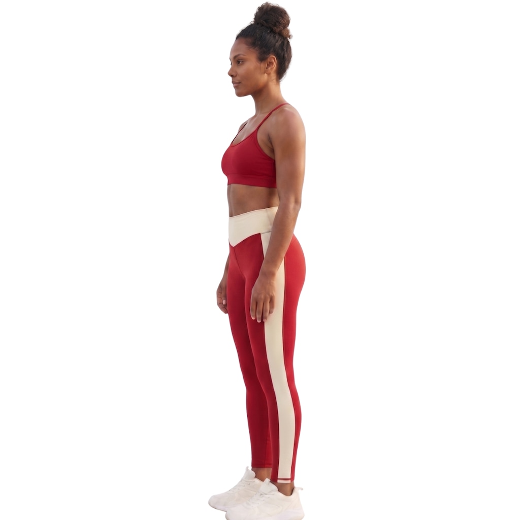Imagem 2 do produto Conjunto Bicolor Top e Calça Fitness Vekyo Feminino