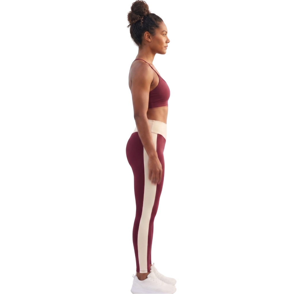 Imagem 2 do produto Conjunto Bicolor Top e Calça Fitness Vekyo Feminino