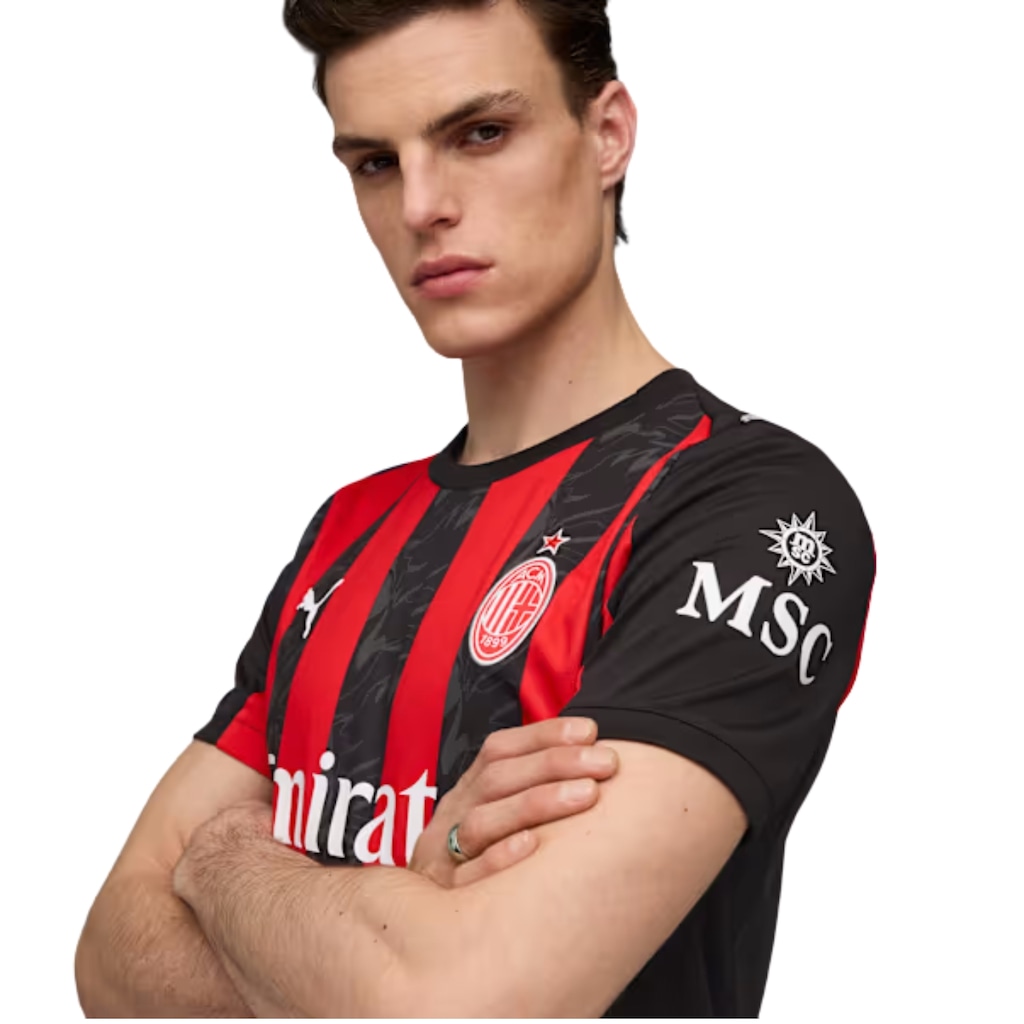 Imagem 4 do produto Camisa do AC Milan I 26/27 Puma Torcedor Masculina