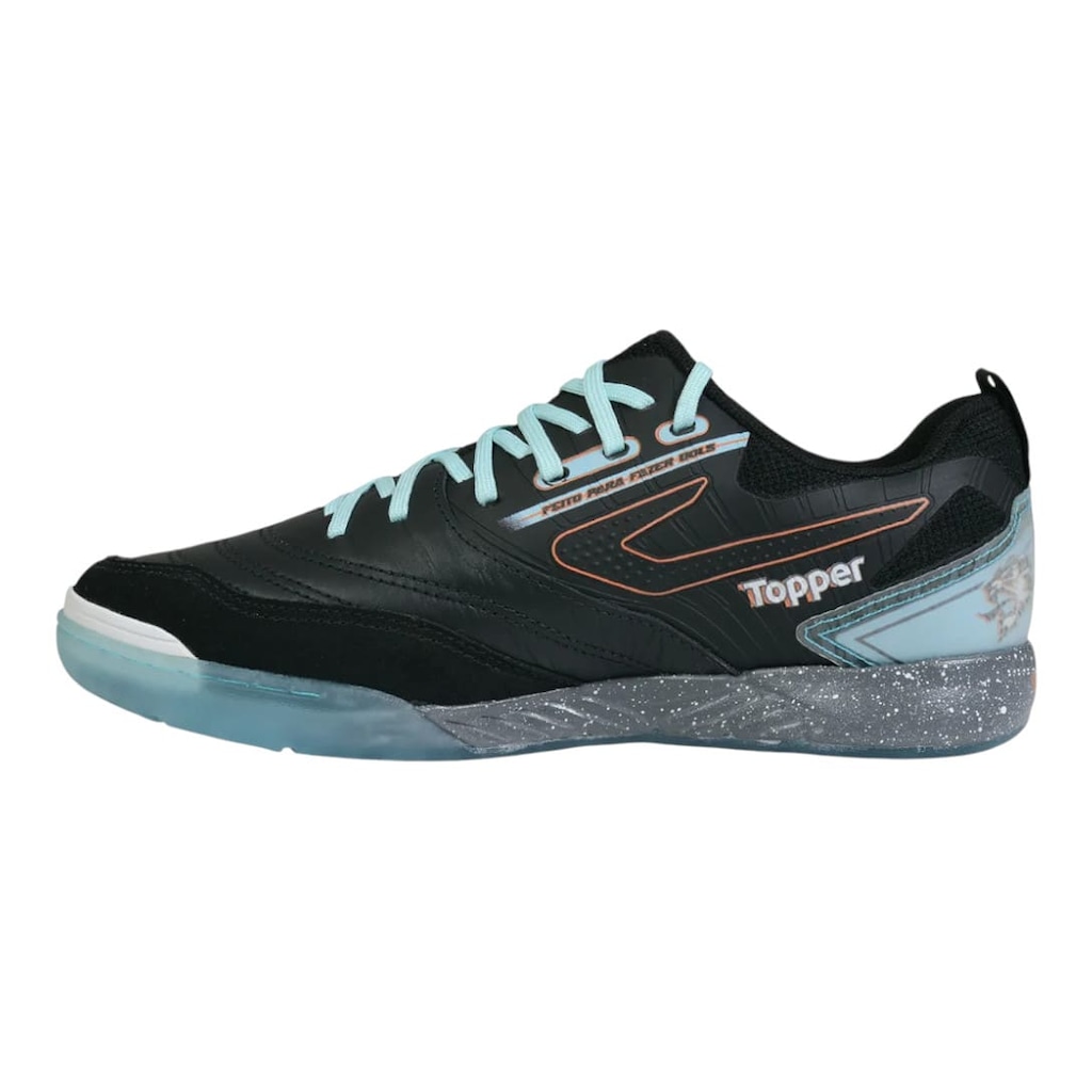 Imagem 2 do produto Chuteira Futsal Adulto Topper Lethal Grafeno