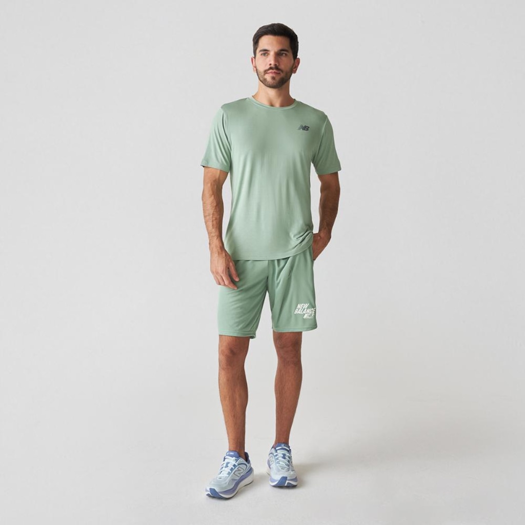 Imagem 3 do produto Camiseta New Balance Active Logo Masculina