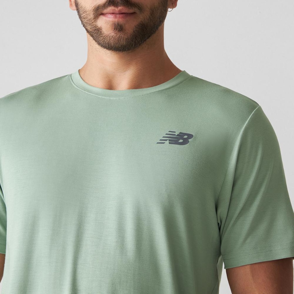 Imagem 4 do produto Camiseta New Balance Active Logo Masculina