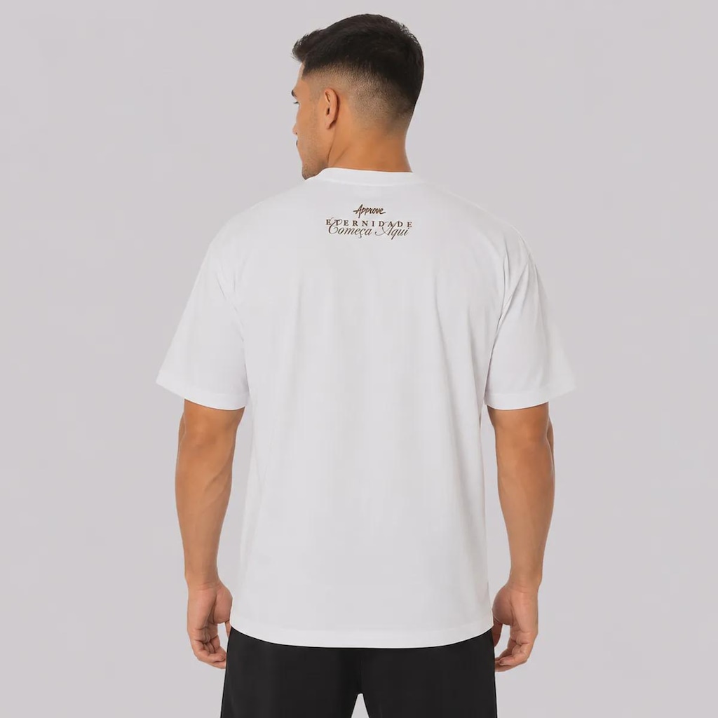 Imagem 4 do produto Camiseta Approve Centenário Core Corinthians Masculina