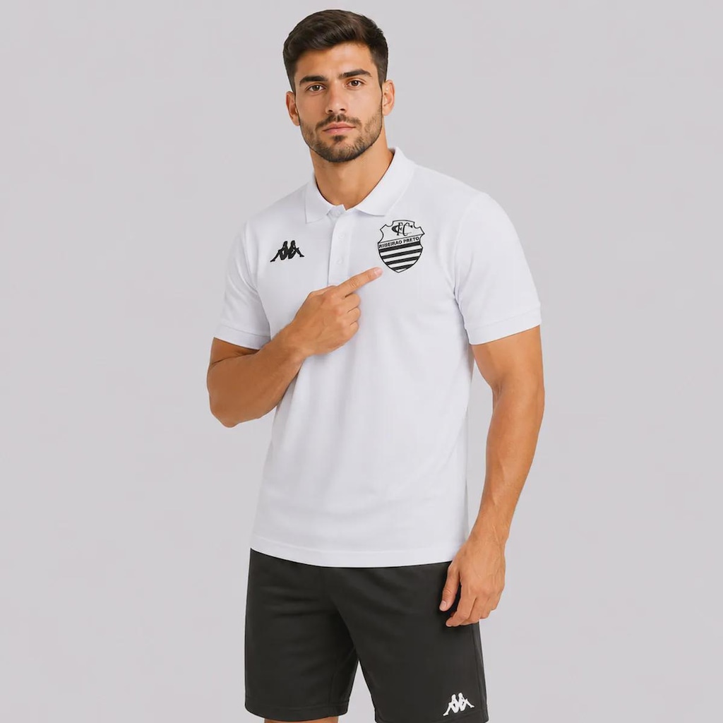 Imagem 2 do produto Camisa Polo Kappa Comercial de Ribeirão Preto Piquet 2026 Masculina