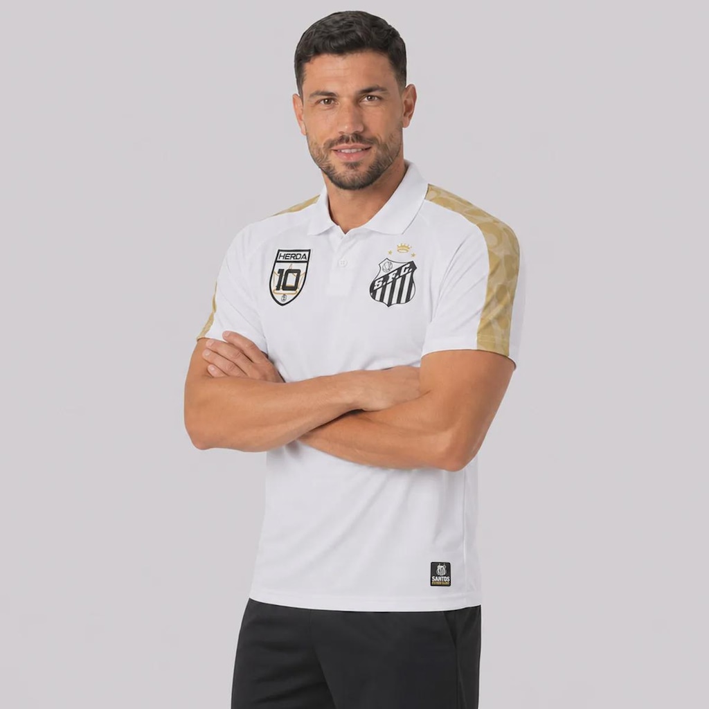 Imagem 3 do produto Camisa Polo do Santos Revell Masculina
