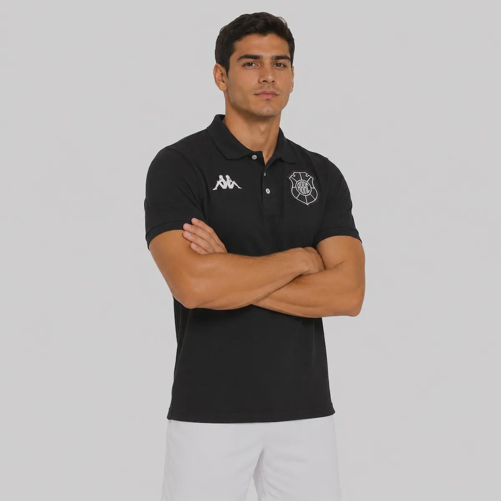 Imagem 3 do produto Camisa Polo Kappa Piquet Rio Branco 2026 Masculina