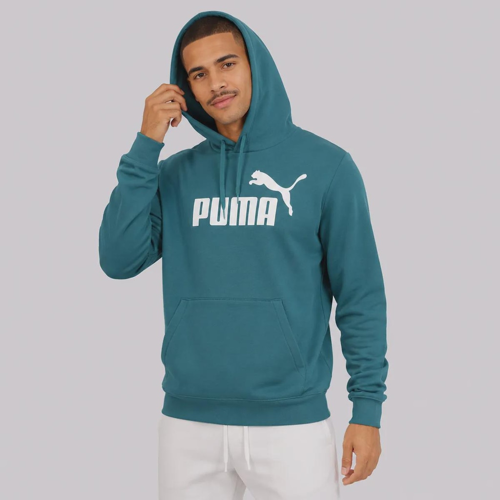 Imagem 2 do produto Blusão de Moletom Puma Ess No.1 Logo Hoodie Masculino