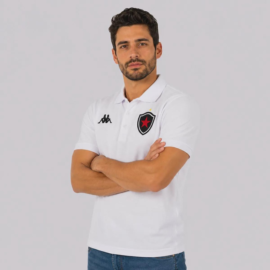 Imagem 3 do produto Camisa Polo Kappa Piquet Botafogo-PB 2026 Masculina
