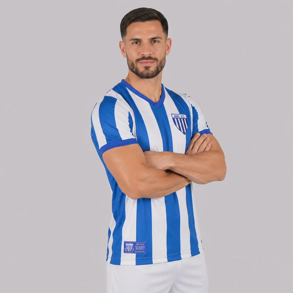 Imagem 2 do produto Camisa do Avaí Retrô 1986 Masculina