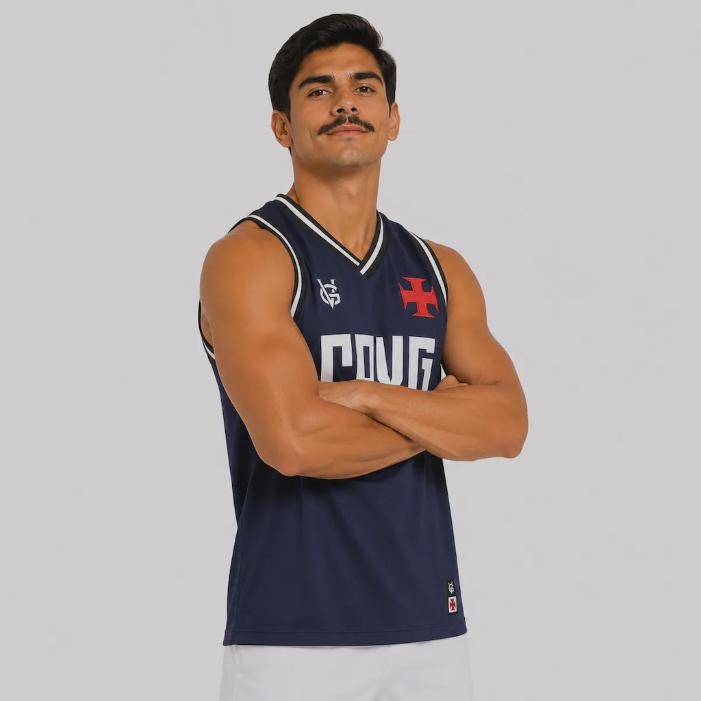 Imagem 2 do produto Camiseta Regata do Vasco da Gama CRVG Masculina