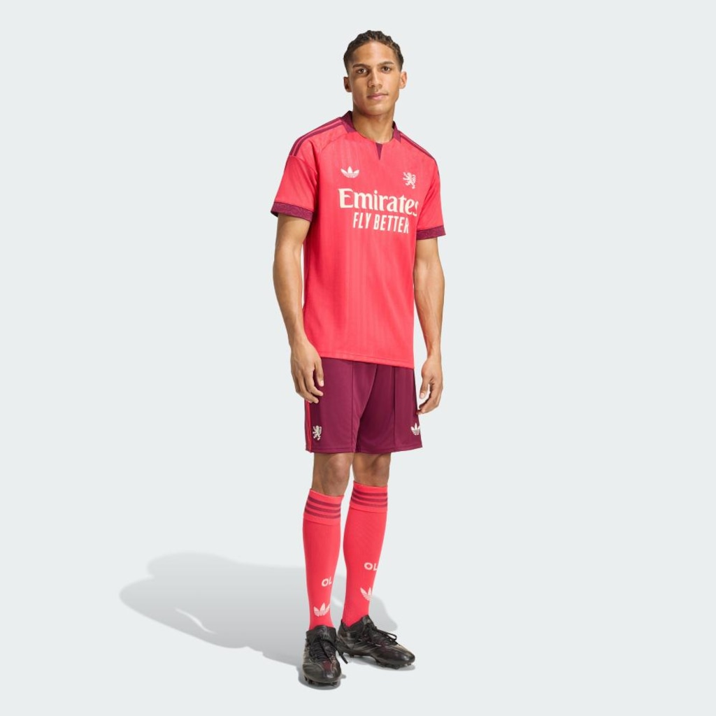 Imagem 4 do produto Camisa II Olympique Lyonnais 2026/27 adidas Masculina