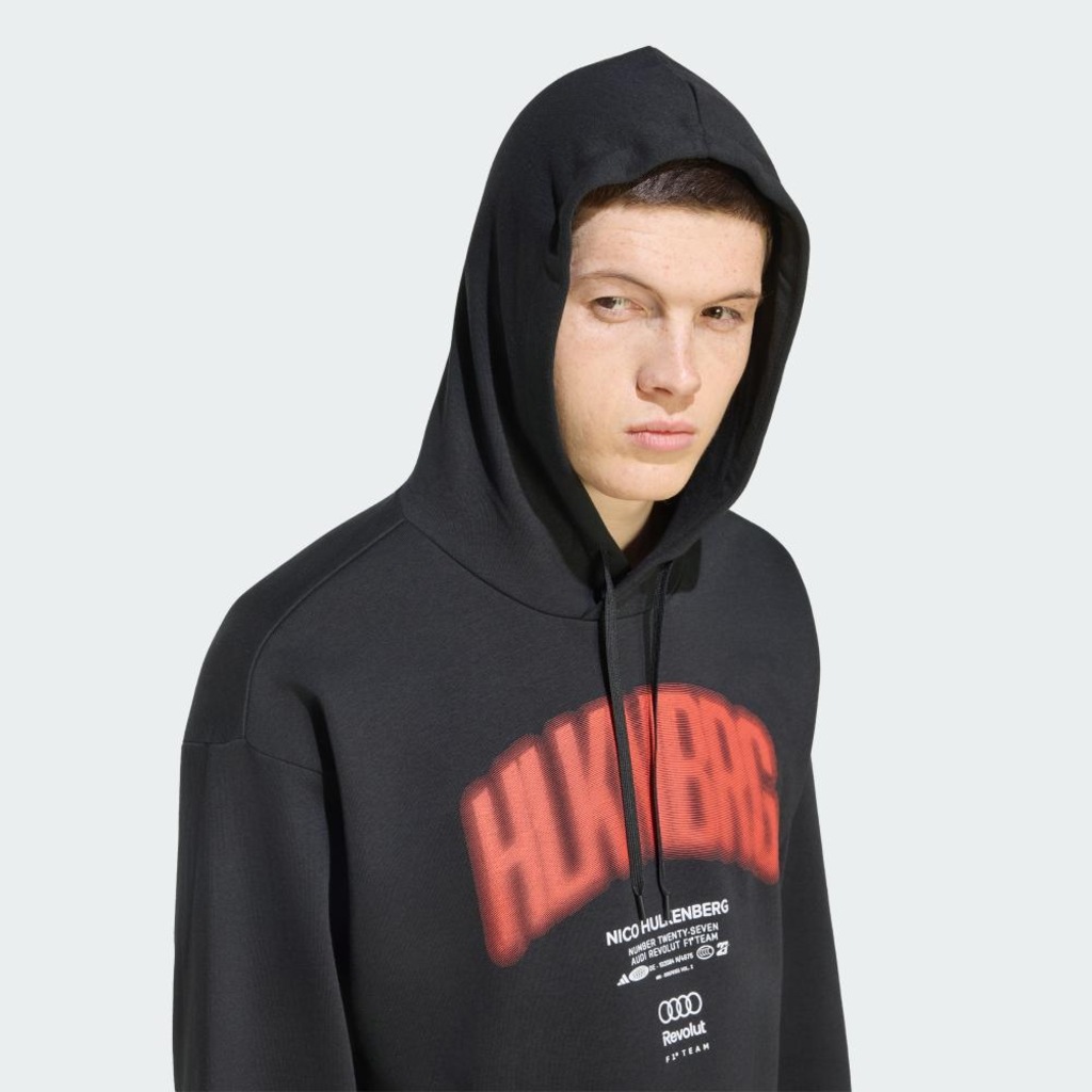 Imagem 5 do produto Blusão de Moletom com Capuz adidas Estampado Audi F1 Team Gabriel Bortoleto Masculino