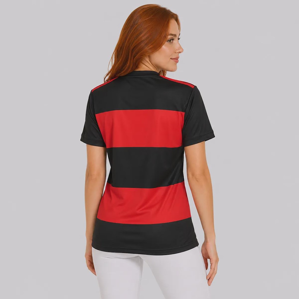 Imagem 4 do produto Camisa do Flamengo I 26/27 Fanshirt Adidas Feminina