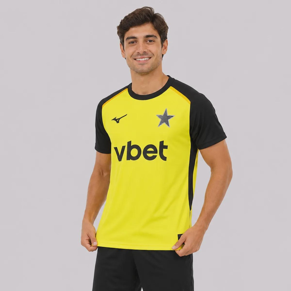 Imagem 2 do produto Camisa do Botafogo Treino Goleiro 26/27 Mizuno Masculina