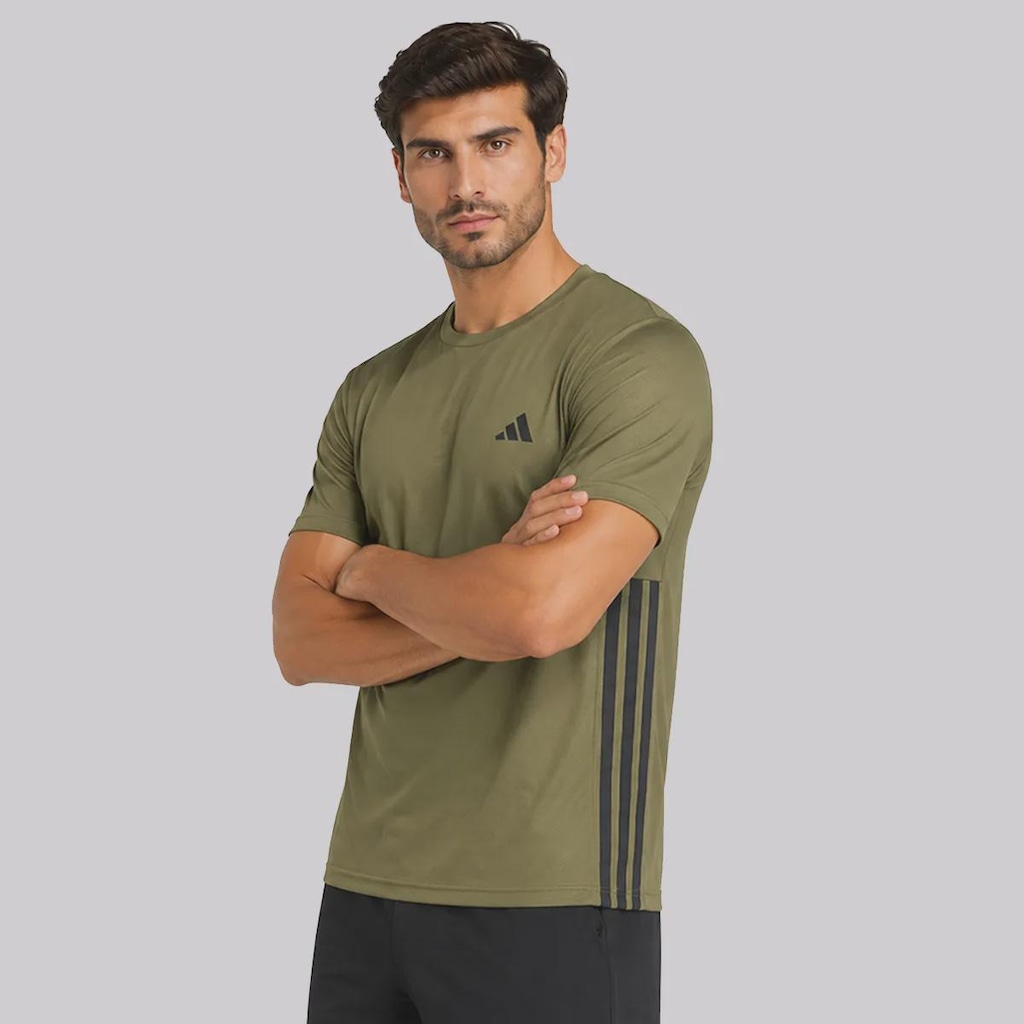 Imagem 2 do produto Camiseta Adidas We Base 3 Stripes Masculina
