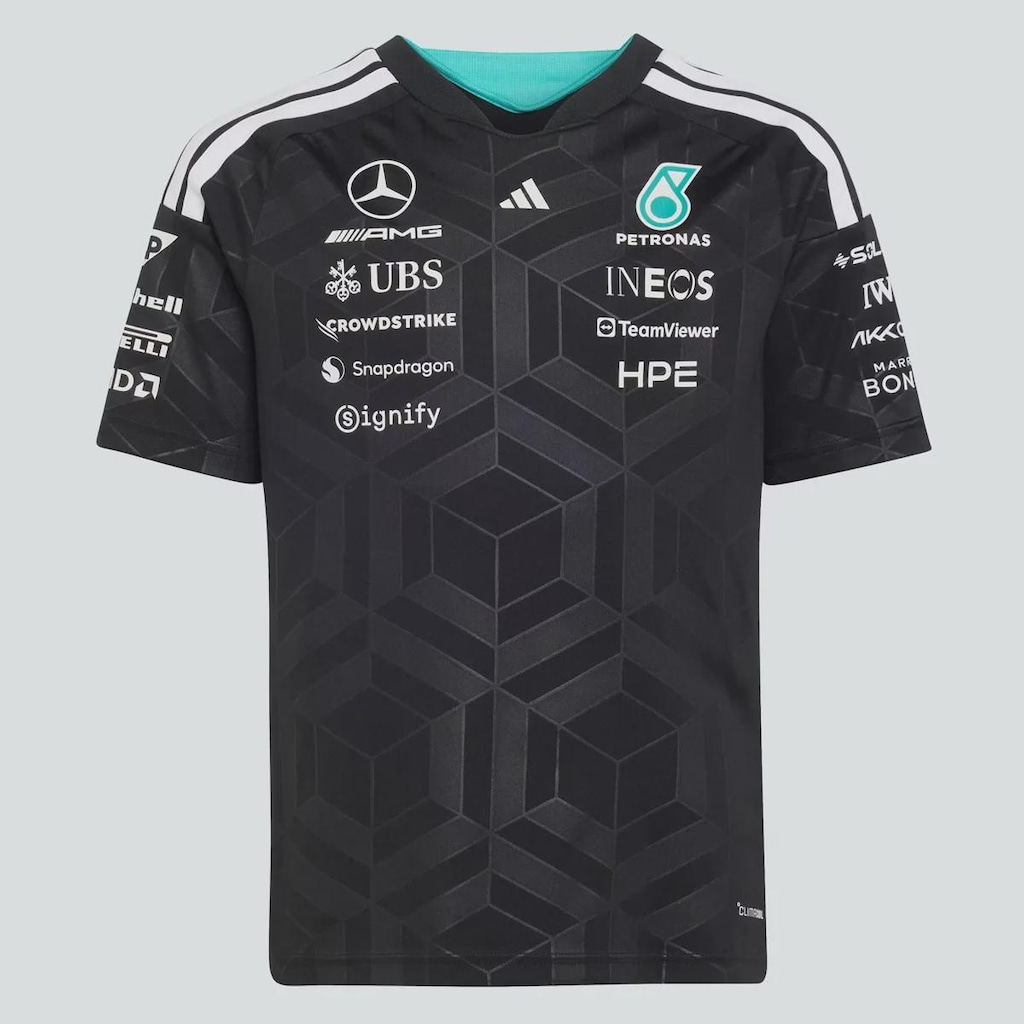 Imagem 5 do produto Camiseta Adidas Mercedes AMG Petronas Estampada Infantil
