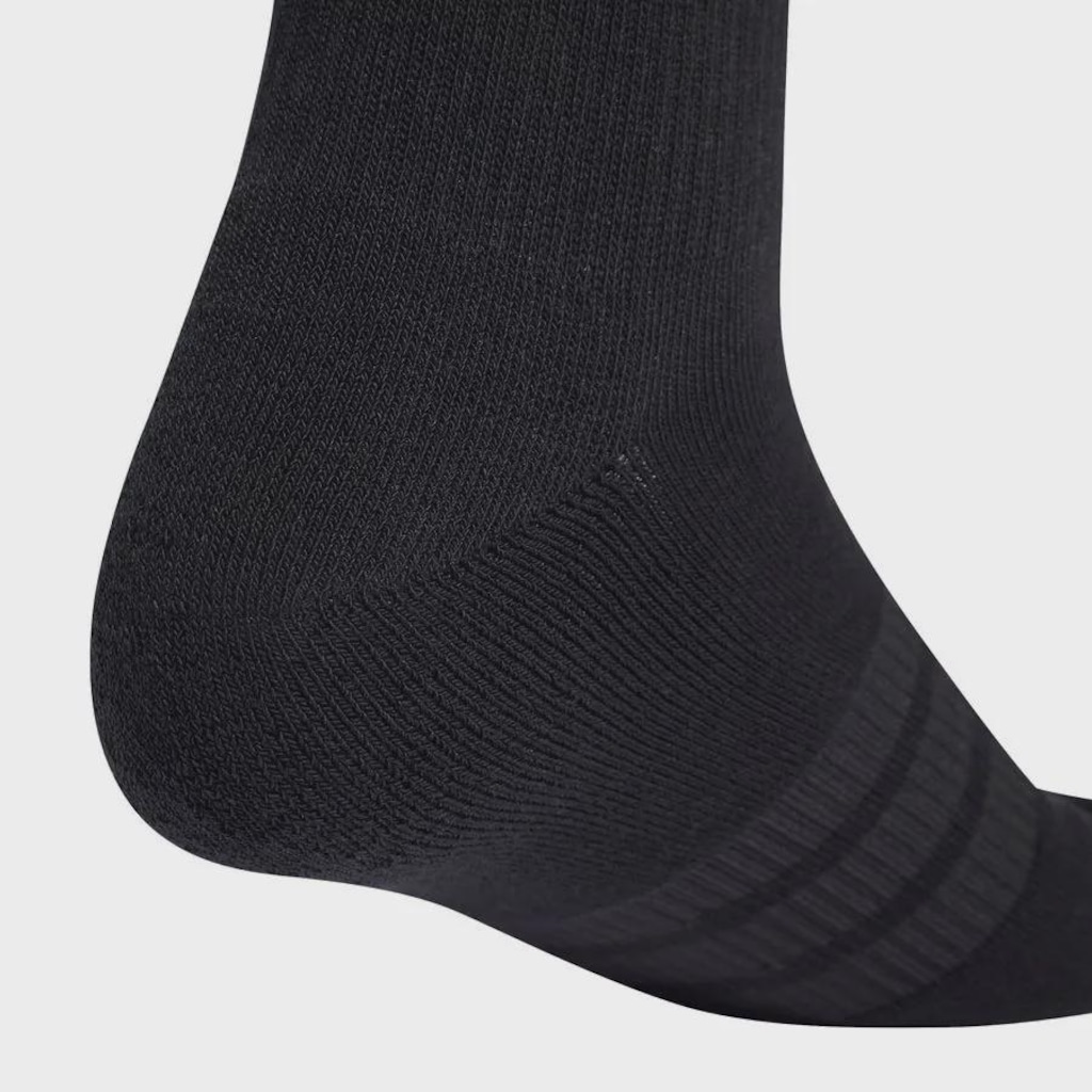 Imagem 3 do produto Kit Meia adidas Essentials Crew 3 Pares Unissex