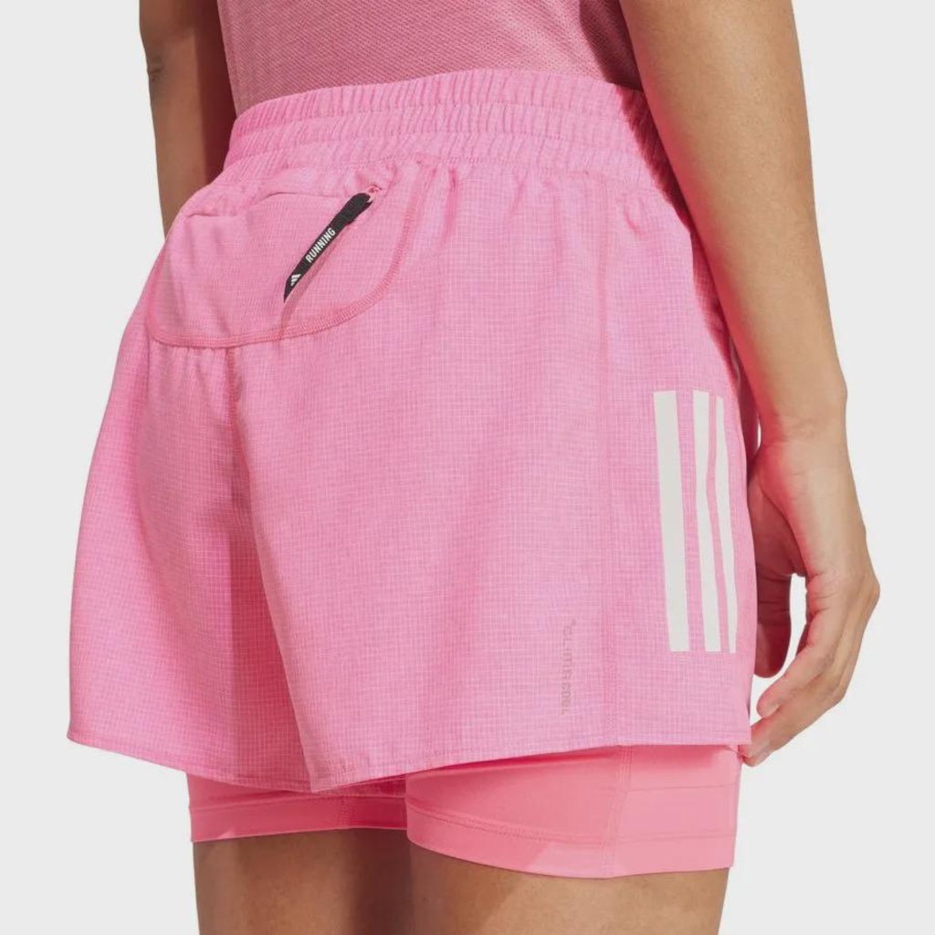 Imagem 3 do produto Shorts adidas The Run Climacool 2 In 1 Feminino