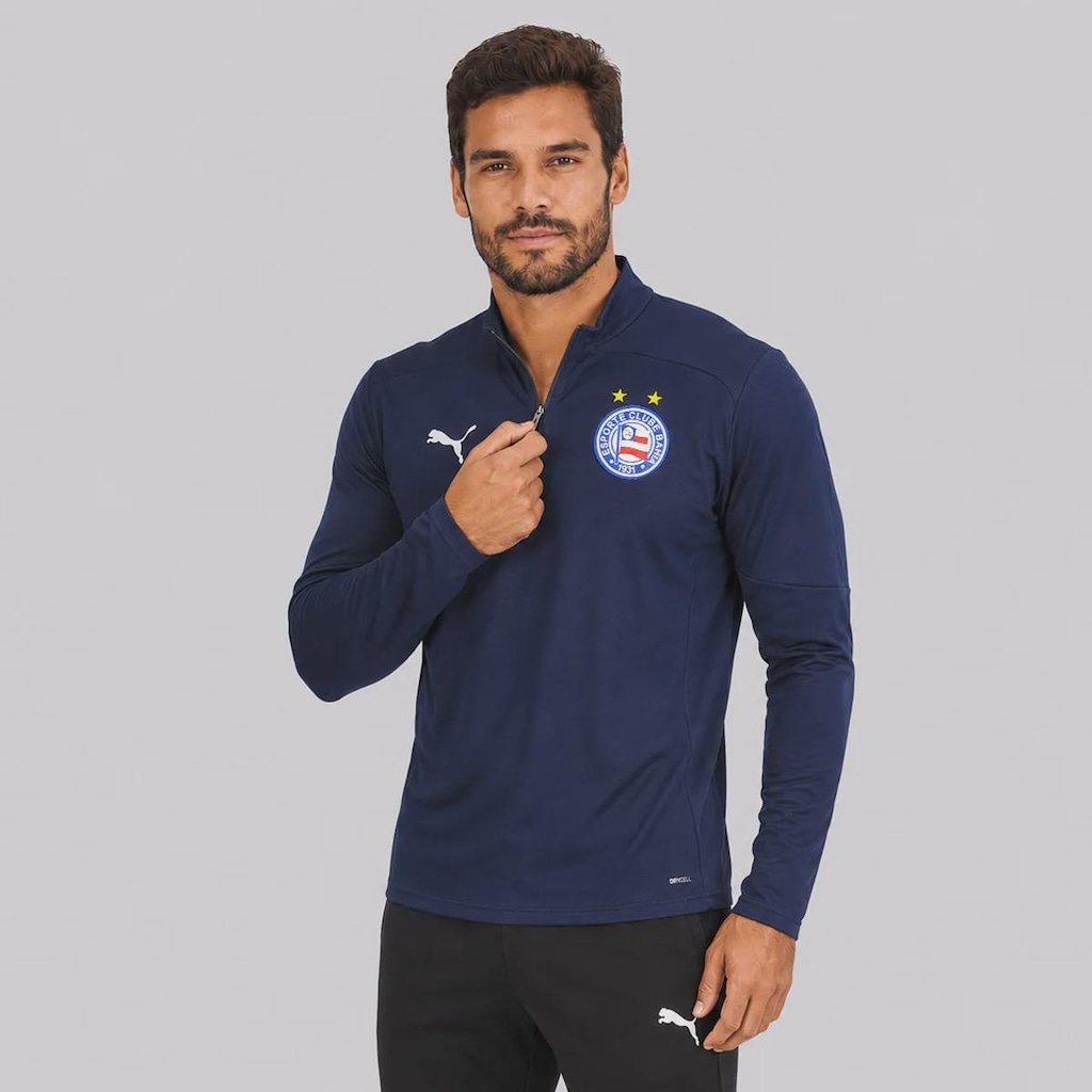Imagem 3 do produto Blusão Puma Bahia Treino 1/4 Zip Top Masculino