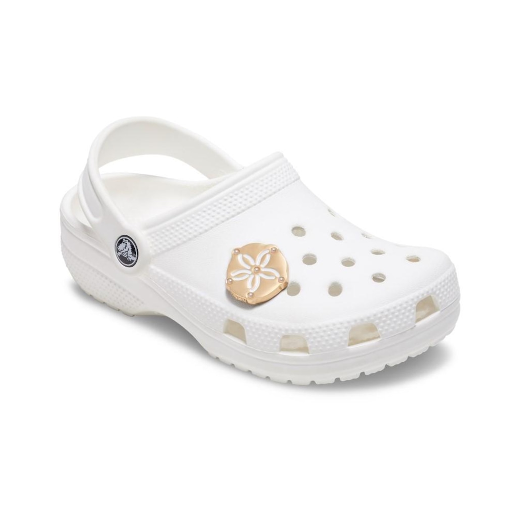 Imagem 2 do produto Jibbitz™ Crocs Dólar de Areia Dourada Único - Unissex