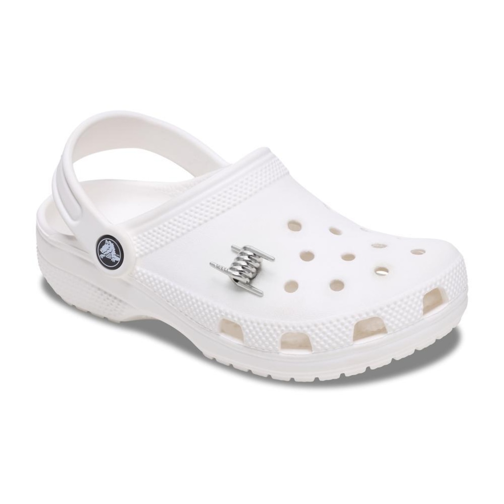 Imagem 2 do produto Jibbitz™ Crocs Arame Farpado de Prata Único - Unissex