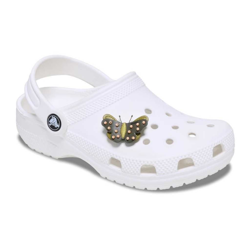 Imagem 3 do produto Jibbitz™ Crocs Borboleta Couro Sintético Único - Unissex