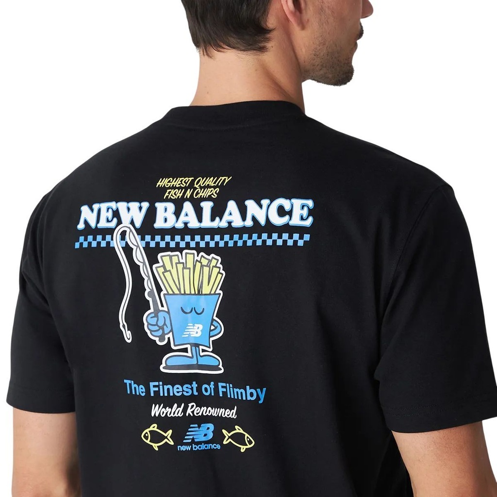 Imagem 3 do produto Camiseta New Balance M/C Fish And Chips Masculina