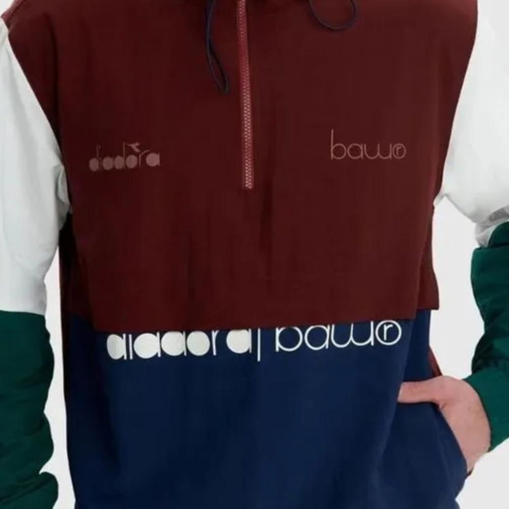 Imagem 5 do produto Jaqueta Baw X Diadora Wind Half Zip Unissex