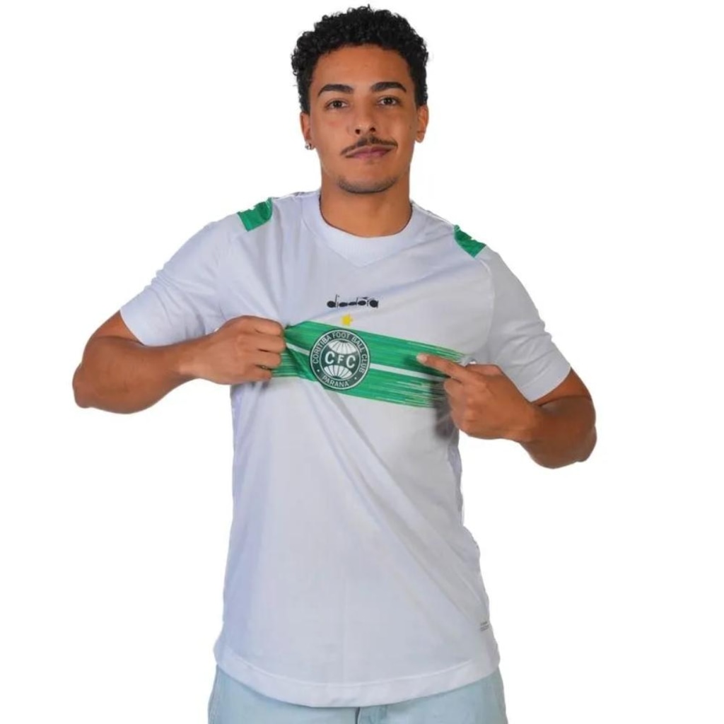 Imagem 3 do produto Camisa Coritiba Oficial Jogo 1 Diadora Masculino