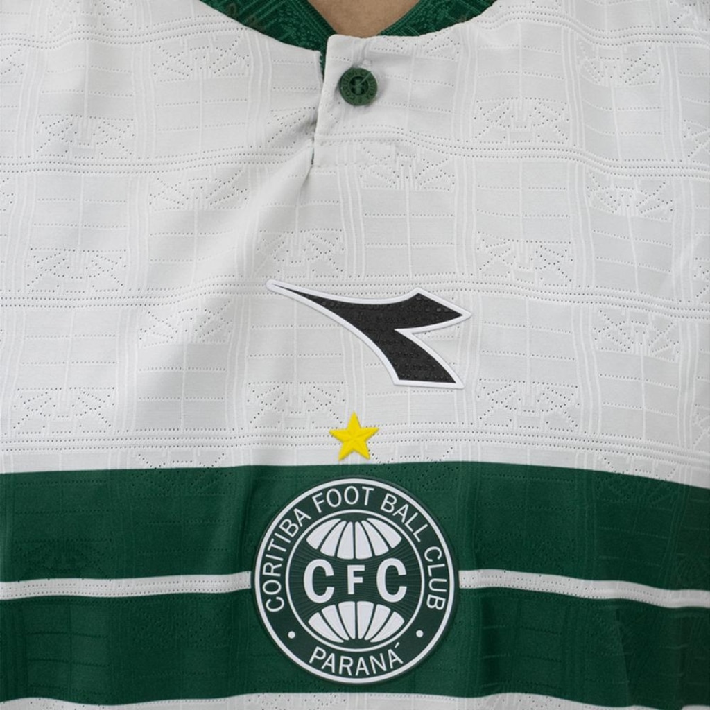 Imagem 4 do produto Camisa Diadora Coritiba Oficial Jogo 1 2026 Feminino