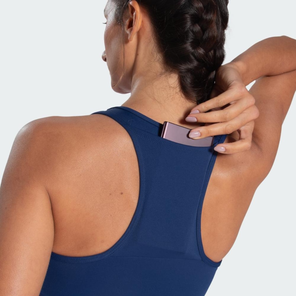 Imagem 3 do produto Top Fitness adidas Suporte Médio Pocket Feminino